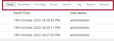 logs management